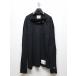 Maison MIHARA YASUHIRO* mezzo n Mihara Yasuhiro /Jersey Stitch THERMAL COMBINED LS TEE/BLACK