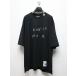 Maison MIHARA YASUHIRO* mezzo n Mihara Yasuhiro /Jersey Stitch DON'T TAG ME. PRINTED TEE/BLACK