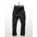 SALE30%OFF/nude:masahiko maruyama * обнаженный :masahi koma ruyama/Movekeeoer Fabric SLIM CARGO PANTS/Black