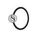 (ͽʡ12ͽ/THE ONENESSͥ/Silver925 18mm Conch Hair Band/Silver