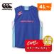  canterbury CANTERBURY RG33715B голубой (25) Rugger рубашка безрукавка майка без рукавов .. антибактериальный дезодорация запах .. есть уменьшение pra рубашка 