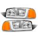 AS LED Headlights for 1999 2000 2001 2002 2003 2004 2005 2006 GMC Sierra Headlights for 1999-2006 GMC Sierra 1500/2000-2006 GMC Yukon with Chr¹͢