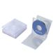  Elecom DVD BD CD кейс пластиковый кейс стандарт модель 2 шт. входит 5 листов упаковка белый CCD-JSCNW5WH