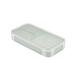  hood man lunch box establish .... thin type lunch box 400ml [ anti-bacterial ] light gray . leak . difficult W sealing 4 point lock . firmly fixation si