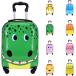 детский чемодан Kids Carry кейс дорожная сумка девочка для мальчика маленький размер супер-легкий машина внутри приносить путешествие багаж 18 дюймовый путешествие посещение школы . пара ... удобный животное короткая клюшка 
