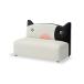omoioomo Io KS-2P-USI Kids диван 2P( корова ) 2 местный . ребенок стул Kids салон p Laile -m ребенок детский [ дом частного лица рассылка не возможно ][ оплата при получении не возможно ] старый номер товара AS2P-022