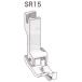 SR15 правый уровень имеется вдавлено . золотой 1.5mm SR-15s Ise iSUISEI род занятий для швейная машина промышленность для швейная машина 