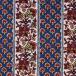  ткань SOULEIADO-so Ray a-do- Vintage fi-rujune(SLFCV) 116B. индиго × терракота 09Ac04j