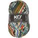 �ю� Opal-�I�p�[��- KFS�I���W�i���J���[ 6ply/6�{�Q�� �ۂ������N KFS161.�����f�u�[/�O���[���E���b�h�n�}���`�J���[ 06Co99j