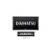 (80UT) premium рамка для номера ( темный черный металлизированный style )1 листов [ Daihatsu оригинальный сопутствующие товары ] 08400K2281