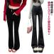  ботинки cut установка и снятие flare pants 30 плата стрейч прекрасный ножек линия ножек длина эффект flair Denim casual тонкий retro Корея карман женский весна si