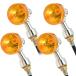  Eliminator Balius указатель поворота указатель поворота 4 шт. комплект orange линзы янтарь линзы Z2 модель круглый универсальный 