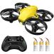 オールドデンキのPotensic A20 Mini Drone for Kids, RC Nano Quadcopter with Altitude Hold Yellow