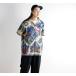 SALE30%OFF //BINDU ведро du-PIM7725-NY3 Blue HAWAIIAN SHIRTS Hawaiian рубашка NewYork3 Natural Blue