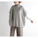 evam evaevamevaE253K077 шерсть пончо wool poncho