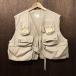 L.L.Bean Early Cursive logo Poplin Cloth Fishing Vest Medium L e рубин mf.sinng лучший язык цвет первый период кисть регистрация body бирка времена Vintage оригинал 