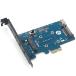 [ параллель импортные товары ] Mini PCI-E PCI Express to PCI-E 1x адаптор SIM слот имеется 