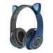 Amazing 7 Cats Ears LED Bluetooth Headphones, Active Noise Cancelling Headphones, Wireless Headsets Over Ear, 8Hours Playtime, Hi-Fi Ste(¹͢)