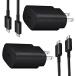 USB-C 2-Pack 25W PD Super Fast Charging Wall Charger for Samsung Galaxy A53/A73/A33/Z Fold4/Flip4/S22/S22 Plus/S21/S21 Ultra/S20/Note20/ Note 20 Ultra