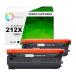 ¹͢ʡ TCT 212X Black Toner Cartridge 2 Pack - Premium Compatible Replacement for HP 212X W2120X Black High Yield Works with HP Color