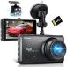 ShrinLuck 2.5K Dash Cam Front and Rear, 64G SD Card, 1600P+1080P FHD Dual Dash Camera for Cars,3.2'' IPS Screen,176+160 Wide Angle Dashcam, G-Sens