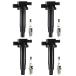 ���¹�͢���ʡ� Ignition Coil Pack + Iridium Spark Plugs for Prius 2001-2009 1.5L L4, for Prius C 2012-2019, for Scion xA xB 2004-2006, 2000-2005 Echo,