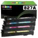 ¹͢ʡ ToBeter 827A CF300A CF301A CF302A CF303A Remanufactured Toner Cartridge Compatible for Color Laserjet Enterprise Flow MFP M880, M880z,