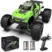 WIAORCHI 1:18 All Terrain RC Car, 36 KPH High Speed 4WD Electric Vehicle with 2.4 GHz Remote Control, 4X4 Waterproof Off-Road RC Trucks with 2 Recharg