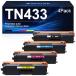���¹�͢���ʡ� PANINK TN433 TN-433 �ȥʡ������ȥ�å� 4�ĥѥå� Brother TN433 TN 433 TN431 TN-431 TN433BK MFC-L8900CDW HL-L8360CDW HL-L8360CDWT