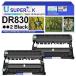 ¹͢ʡ USUPERINK 2 Pack DR830 Drum Unit (No Toner) Compatible for Brother DR-830 Work with HL-L2400D HL-L2460DW HL-L2865DW DCP-L2640DW
