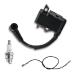 ¹͢ʡ Ignition Coil 4144 400 1316 Fit for Stihl FS40 40C FS50 FS56RC FS56 56C FS56R FS70R KM56 56R HT56C Replace 4144 400 1303, 4144 400 1302