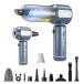 ¹͢ʡ Sakerplus Mini Vacuum Cleaner, Cordless Car Vacuum, 17500PA High Suction, 3 in 1 Handheld Vacuum, Vacuuming, Blowing, Inflating,