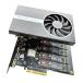 [ параллель импортные товары ] Quad PCIe4.0 NVMe M.2 SSD адаптор карта - PCI Express 4.0 x8 карта 4X M.2 NGFF PCIe NVMe SSD Mac & PC (IX8024 Switch) соответствует ответвление не делать 