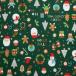  - gire2.5m Рождество si- подбородок g ткань орнамент happy & Joy полный зеленый 