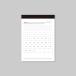KNOOPWORKS(kno-p Works ) A6 HABIT TRACKER.. управление ( месяц ) блокнот для заметок модный простой симпатичный меньше проверка список 