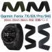Garmin Fenix 7X частота Garmin Fenix 6XGarmin Fenix Pro Garmin Fenix945 соответствует наручные часы частота часы петля нейлон смарт-часы ремень петля нейлон спорт 