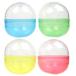  Gacha Gacha пустой Capsule 48mm 100 шт. комплект Gacha Gacha Capsule Gacha Gacha для пустой Capsule gachapon Gacha Gacha подарок ga коричневый игрушка ..