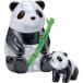  crystal мозаика Panda & baby 50 деталь Beverly сборная головоломка 3D мозаика интерьер 