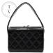  Chanel CHANEL matelasse bag vanity bag pouch lambskin black black silver metal fittings vanity cosmetics bag 