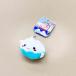 ふじぽん　携帯クリーナー付ストラップ　ブルー