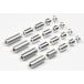 15473 aluminium проставка комплект (12/6.7/6/3/1.5mm)