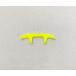おもちゃのキムラミニ四駆ホビー館のVS 蛍光カラーシャーシ （ピンク/イエロー） （1/32スケール グレードアップパーツ 95356）