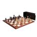 [ бесплатная доставка ]The Grandmaster Chess set, Box, and Board Combination - Ebonized Boxwood -