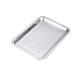 YARDWE Stainless Steel Baking Sheet Tray Cookie Sheet Toaster Oven Pan Nonstick Roasting Pan for Home Kitchen Cooking Tool 32x22cm Random Style