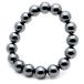 hema тугой браслет 12mm натуральный камень Power Stone красный металлический .Hematite магнитный нет День отца подарок подарок 