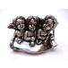  кошка pohs соответствует Франция производства Angel пряжка 40mm ширина мужской женский ангел кий pido Uni -k дизайн готический ремень костюм 