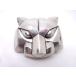  кошка pohs соответствует Франция производства [ Tiger head ]40mm ширина соответствует [ серебряный ] мужской женский лев животное кошка Uni -k дизайн Ocean 