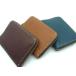 CHAMmi фланель ba раунд Zip бумажник (S) Brown Camel синий blue чай мужской женский сделано в Японии Италия производство кожа натуральная кожа телячья кожа кошелек бесплатная доставка 