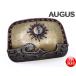 Augus ручная работа солнечный & moon en серый ведро gen серый ведро g пряжка 45mm ширина соответствует серебряный Smith морской SEA солнце месяц neitib бесплатная доставка 