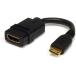 StarTech( Star Tec ) HDACFM5IN HDMI- Mini HDMI изменение кабель женский / мужской 0.1m